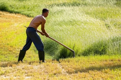 Illustration scythed - Image 1