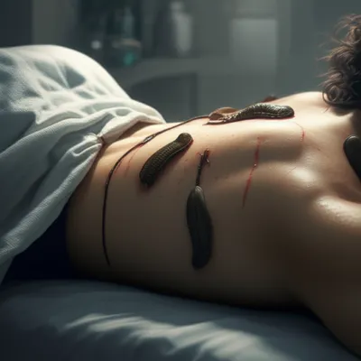 Illustration leeching