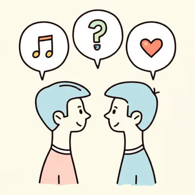 Illustration converses