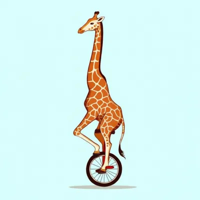 Illustration giraffes - Image 1