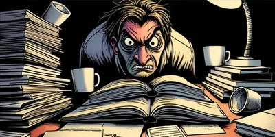 Illustration crammed - Image 1