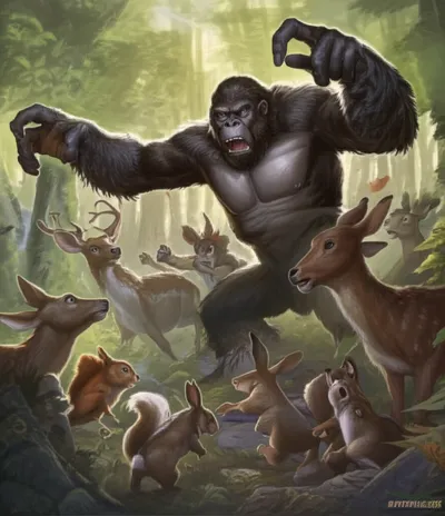 Illustration bigfoot - Image 1