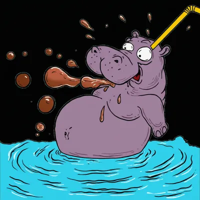 Illustration guzzling - Image 1