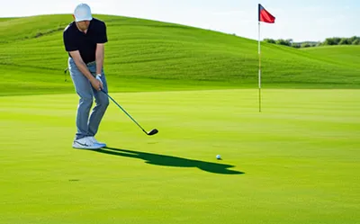 Illustration golfing - Image 1