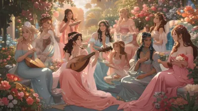 Illustration harem - Image 1