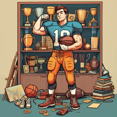 Illustration jock - Image 1