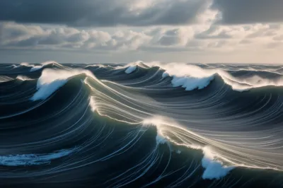 Illustration billowing