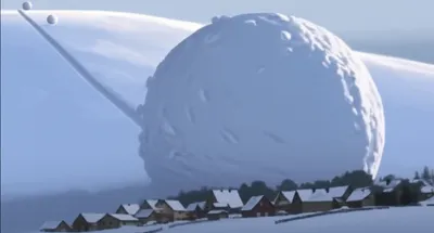 Illustration snowballs - Image 1