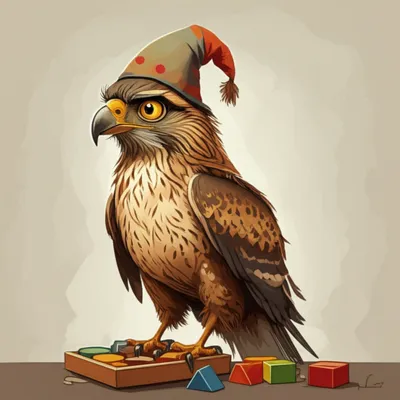 Illustration buzzard - Image 1