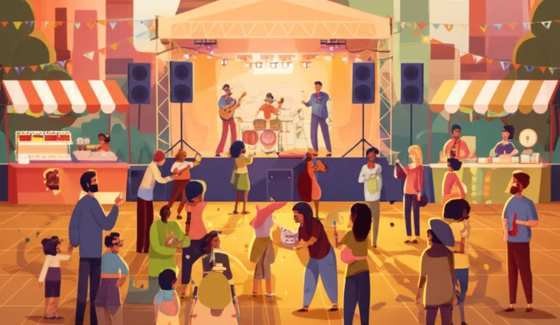 Visuelle Illustration von fest: Fest, Feier - Bild 1