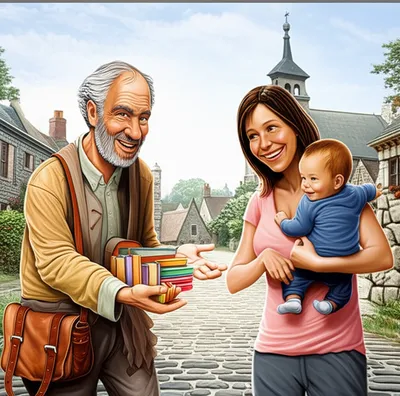 Illustration colporteurs