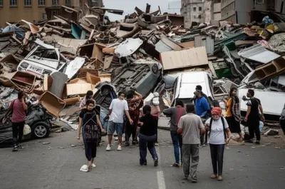 Illustration barricades - Image 1