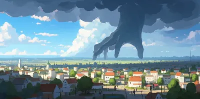 Illustration foreboding