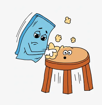 Illustration toweled - Image 1