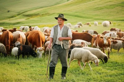 Illustration herdsmen - Image 1