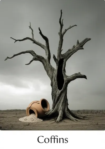 Illustration coffins - Image 1