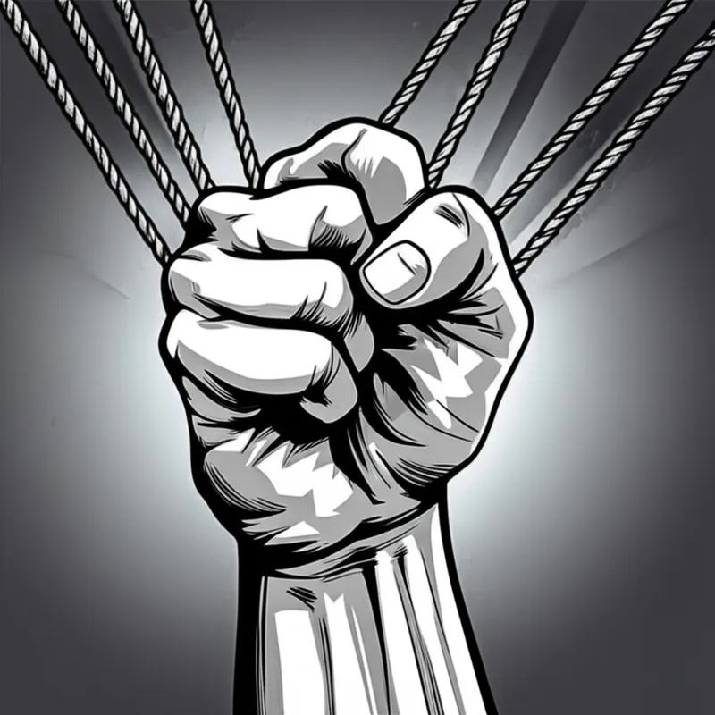 Hình ảnh minh họa cho từ "might" - Sức mạnh, quyền lực, uy lực.
