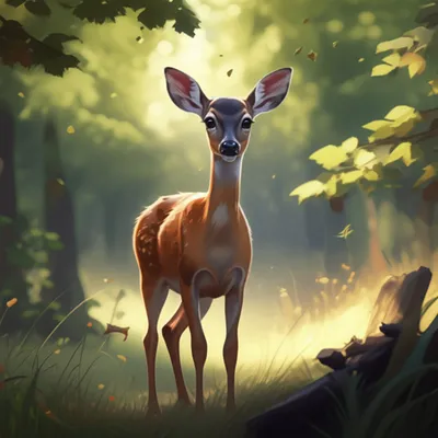 Illustration doe - Image 1