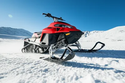 Illustration snowmobile