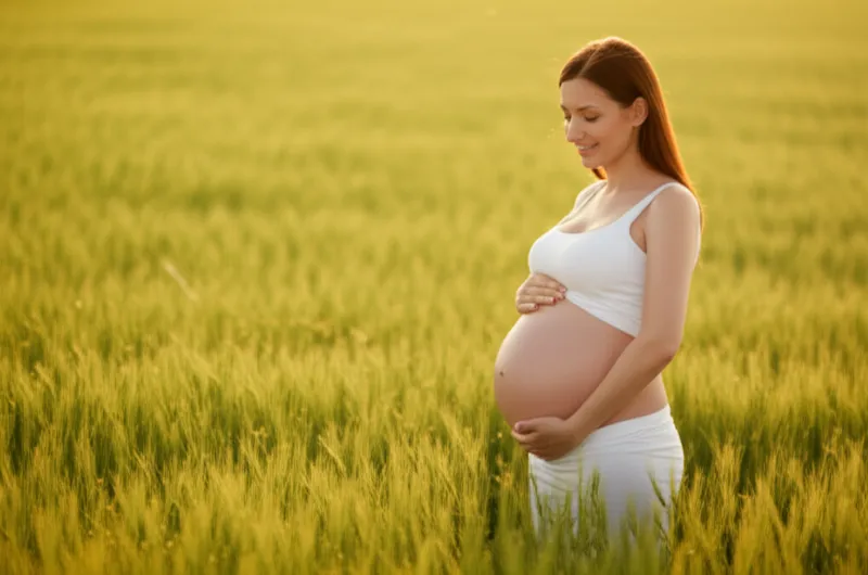 Visuelle Illustration von gurt: Schwer mit, schwanger - Bild 1