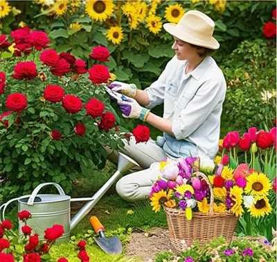 Illustration florist - Image 1