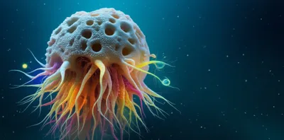 Illustration foraminifer