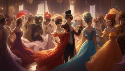 Illustration masquerades