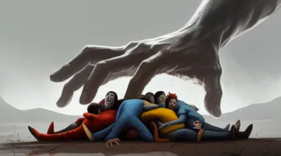 Illustration squeezing - Image 1