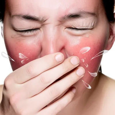 Illustration sneezes - Image 1