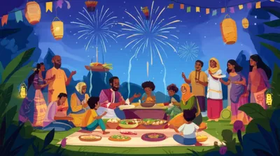 Illustration holidays