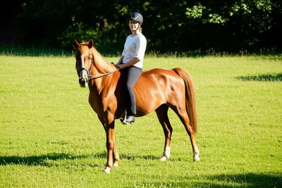 Illustration horseback - Image 1