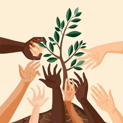 Illustration egalitarian