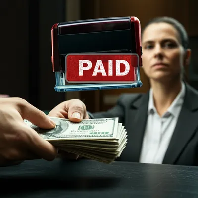 Illustration quitting