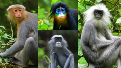 Illustration langur