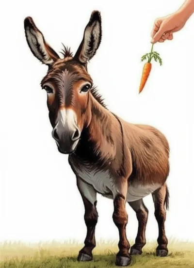 Illustration donkey - Image 1