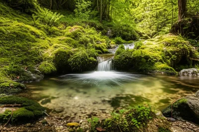 Illustration fountains