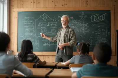 Illustration schoolmaster - Image 1