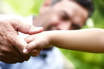 Ilustración visual de la palabra "grandchildren" - Nietos