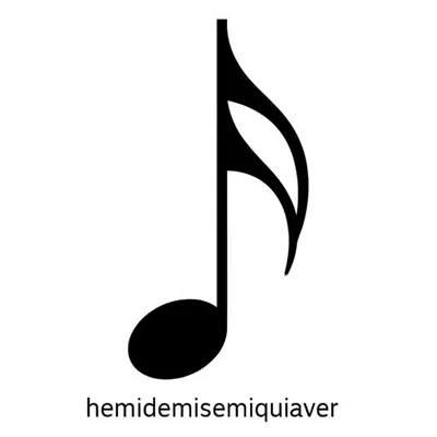 Illustration hemidemisemiquavers
