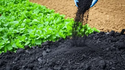 Illustration biochar