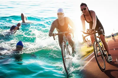 Illustration triathlons - Image 1