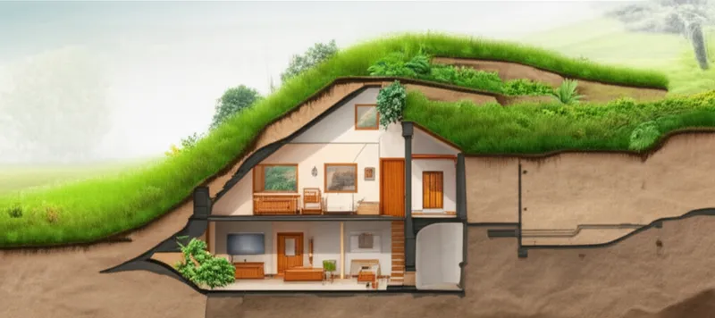 Visuelle Illustration von berms: Erdwall, Böschung - Bild 1