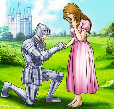 Illustration knightly - Image 1