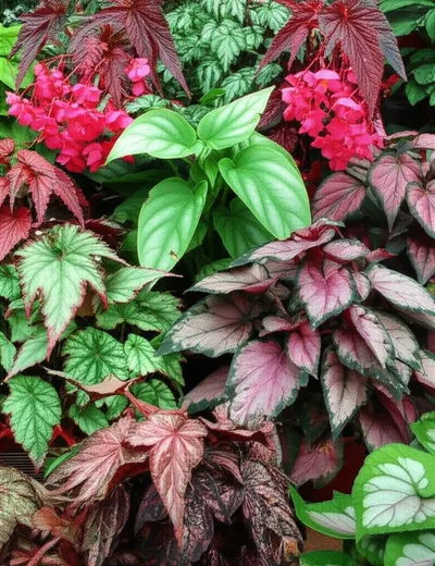 Illustration begonia - Image 1