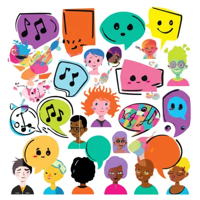 Illustration tongues - Image 1