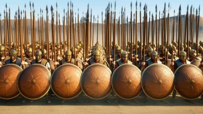 Illustration phalanxes