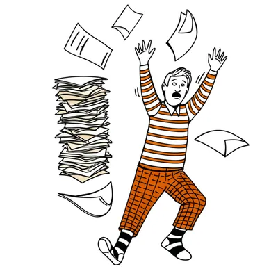 Illustration bumbling - Image 1