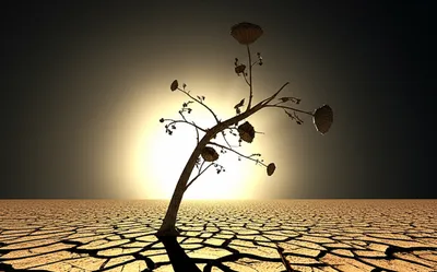 Illustration starving - Image 1