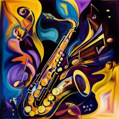 Illustration jazzy - Image 1