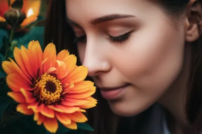 Illustration smelling - Image 1